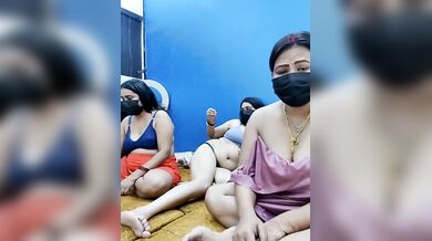 Sangitalive 3 Bhabis Live Show