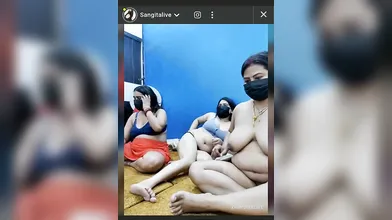 Sangitalive 3 Bhabis Live Show