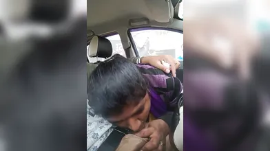 Tamil Aunty BJ To Owner In Car