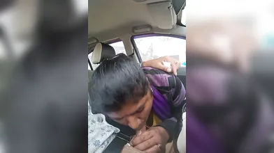 Tamil Aunty BJ To Owner In Car