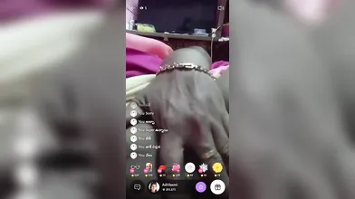 Adhilaxmi, South Indian Aunty, Showing Boobs & Pussy On 121 Tango Live ~ With FACE
