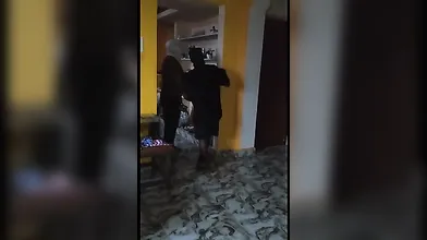Tamil Aunty Fucked By Two Thiefs At Home