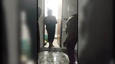 Tamil Aunty Fucked By Two Thiefs At Home
