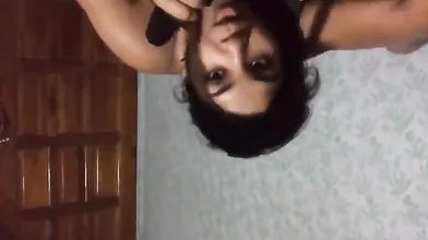 Indian Hot Babe Working Out And Sucking Dick