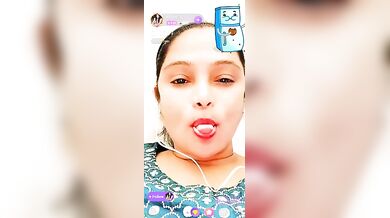 Nandini8 Showing Boobs & Fingering Pussy On Chamet Live ~ With FACE