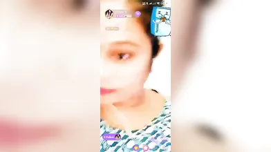 Nandini8 Showing Boobs & Fingering Pussy On Chamet Live ~ With FACE