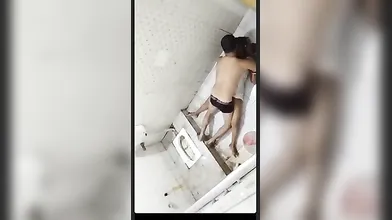 Kaamwali Bhabi Fuck In Bathroom By Owner