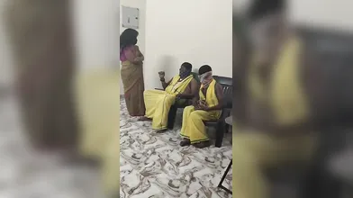 Two Swamijis Fucking Tamil Aunty For Pooja