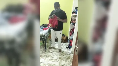 House Owner Tamil Aunty Foot Job And HJ To Trainer With Maid