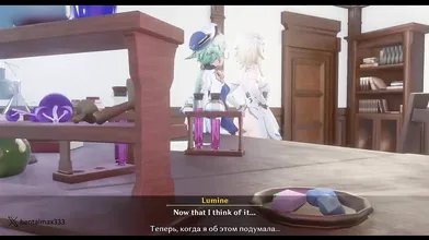 a Night in Mondstadt 2  -hentai anime