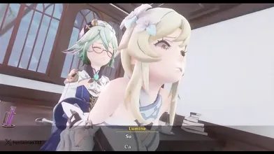a Night in Mondstadt 2  -hentai anime