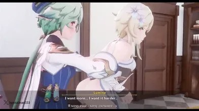 a Night in Mondstadt 2  -hentai anime