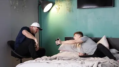 Loser Beta Guy Watches His Sexy Blonde GF Fucks A BWC