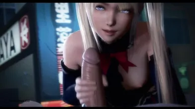 hard blowjob  -hentai anime