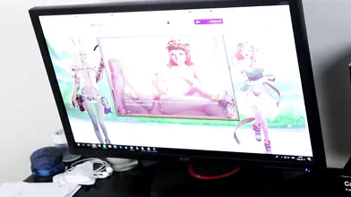 Hör Auf Mich Zu Ficken, Lass Mich Spielen - Gamer Girl