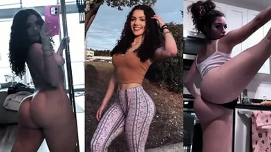 Amazing Bubble Butt Teen Fucks With Juicy Ass