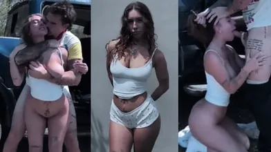 Natural Teen Slut Fucked Hardcore Outside Truck