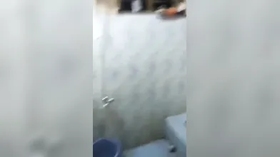 Tamil aunty nude show on bathroom