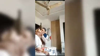 wife fucked with lover and husband