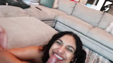 NEVER SEEN SO MUCH CUM StepBro CUMS 5 TIMES - MAMTA -THESTARTOFUS