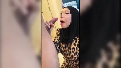 TANTE HIJAB SEPONG DULU BARU NGENTOT