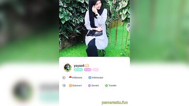 Yaya Hijab Vcs Mantap Colmek