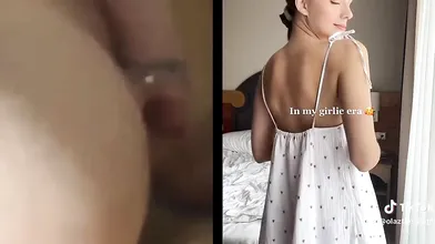 Tiktok star Ola Lamczyk fucking on censored sextape