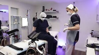 Gloves, Sounding, Chastity Removal, Semen Sample, Face