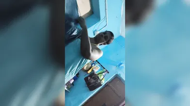 Tamil aunty dress change