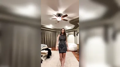 Christina Khalil Sexy Dresses Try On Onlyfans Livestream