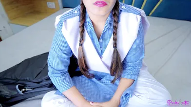 Aah Teacher Fatt Gai Chut Meri - 18 Year Old Student Virgin Girl Hardcore Fucked By Teacher In Hindi Audio 5