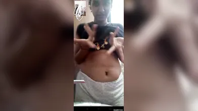 Telugu Aunty Stripping Nude Show