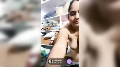 Sony Telugu BBW Big By And Meaty Ass On Live With Full Face