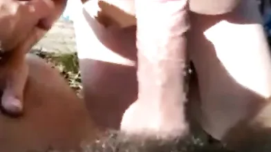 With My Busty Girl At The Lake