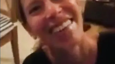 She Thinks Cum In Her Chin And Mouth Is Funny