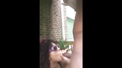 Sucking Dick On The Front Porch! (In Broad Daylight)