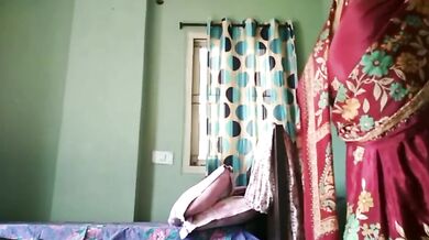 Padmavathi Mamme Saree Removing Part 4