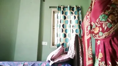 Padmavathi Mamme Saree Removing Part 4