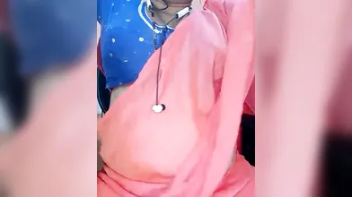 Indian Aunty Navel Show Telugu Nayana
