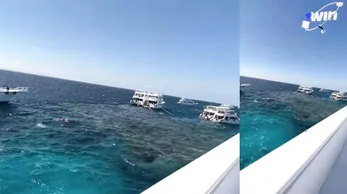 Sail away to paradise with a nasty babe on board for some risky public yacht sex