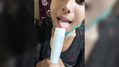 Telugu Sexy Girl Sucking The Paste Like Cock