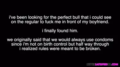 BBC Bull With Girlfriend
