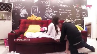 Wife With Delivery Guy