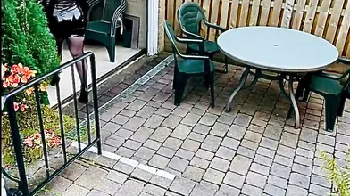 Cathy Shiny PVC Short Skirt High Heels Stockings Porn Cock Slut Glamorous Granny