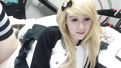 Amateur blonde teen girlfriend toyed and facialized