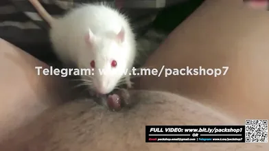 Cruel women devour live fish and rodents - vore