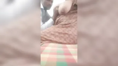 sucking wife big tits