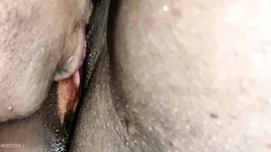 Tamil wife pussy licking with honey and sucking Cock with ice cream