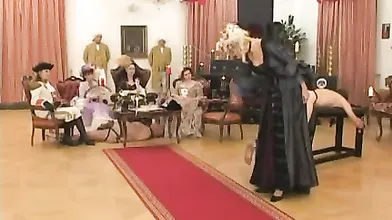 Oral Girls Fucked In Fetish Group Sex