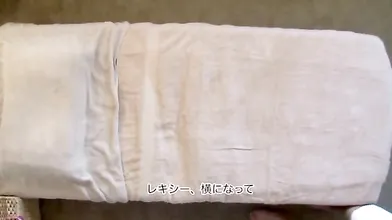 Very Pretty Brunette Amateur Riding Dick On Massage Table